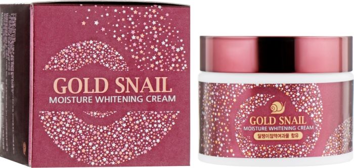 (China) Moisturizing Cream with Gold and Snail Mucin Enough Gold Snail Moisture Whitening Cream 50ml