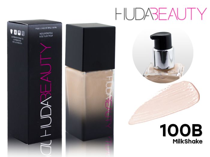 Huda Beauty foundation #Fauxfilter (medium density), 35ml Tone 100B