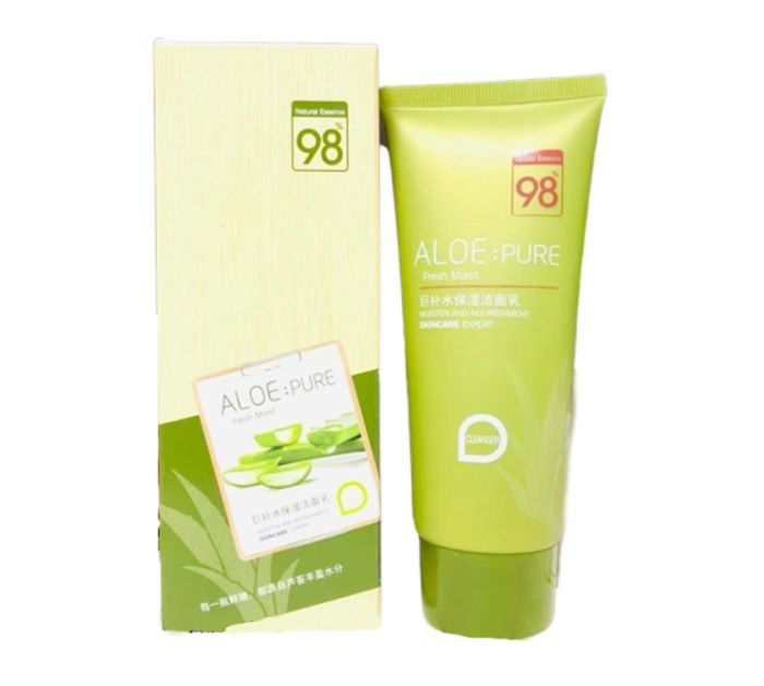 Face wash foam with natural Aloe juice Febble Aloe Pure, 100ml