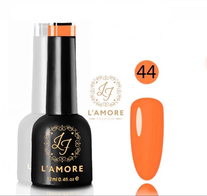 Gel nail polish Luxury L'AMORE FASHION 12ml tone 44