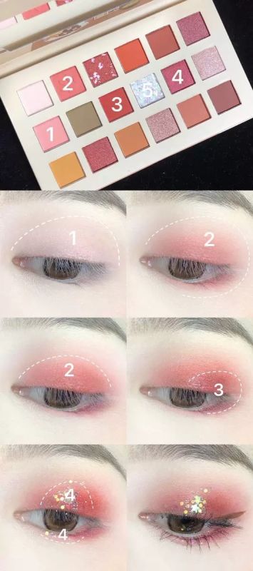 Muge Leen Kitty Eyeshadow 18 Colors