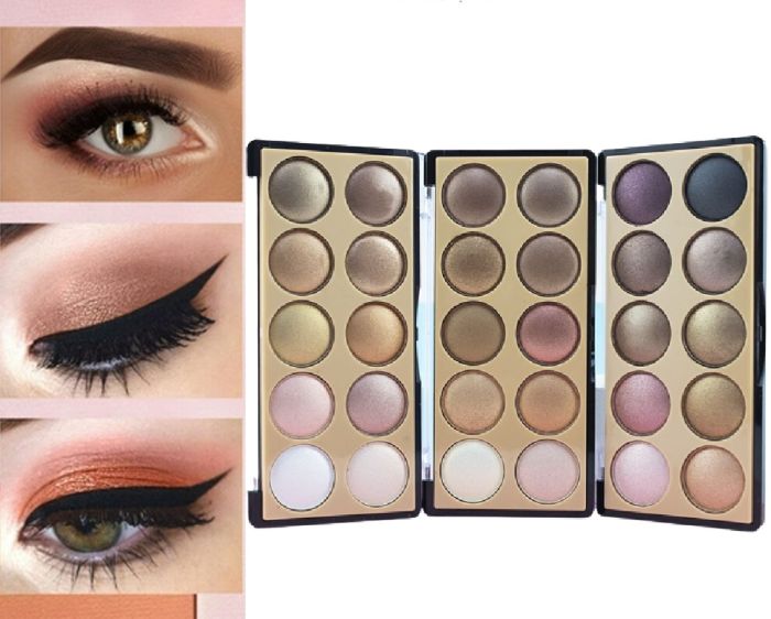 Baked DoDoGirl DIAMOND 10 Color Shadows (3 pcs row)