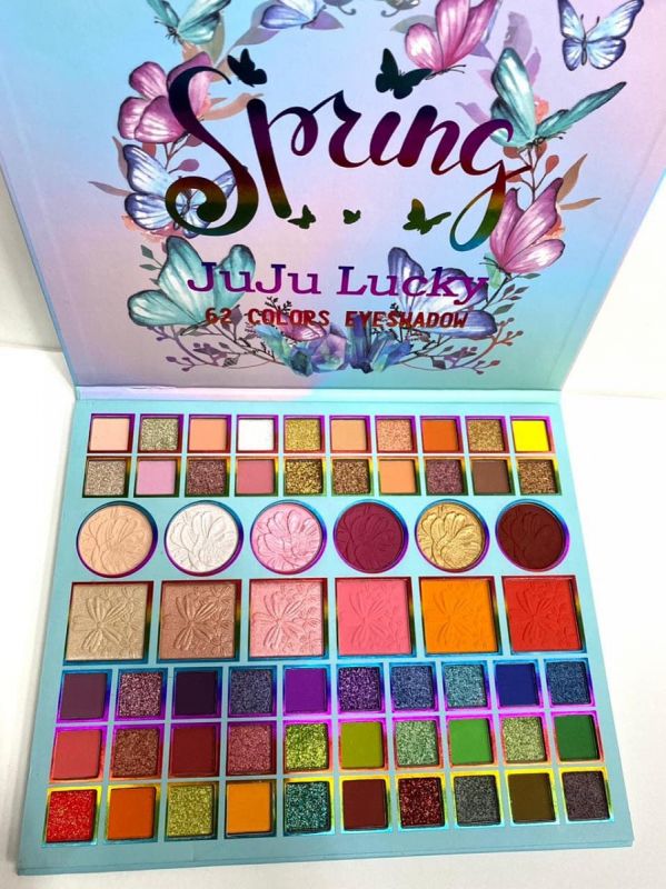 Eye shadow JuJu Lusky Spring 62 colors eyeshadow