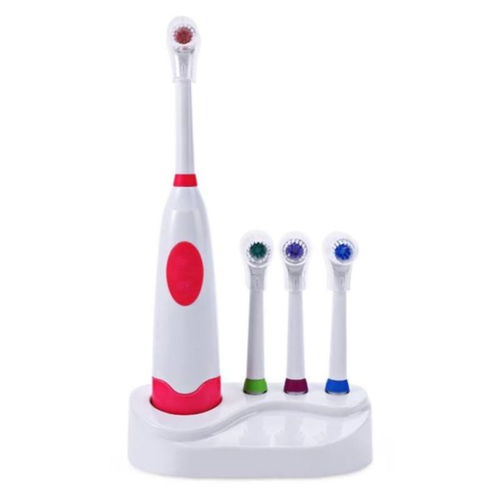 Electric Toothbrush with stand and two replaceable nozzles (in stock)