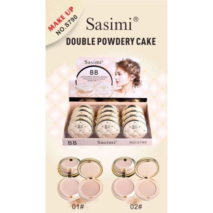 Compact face powder Sasimi BB powder,tone 01