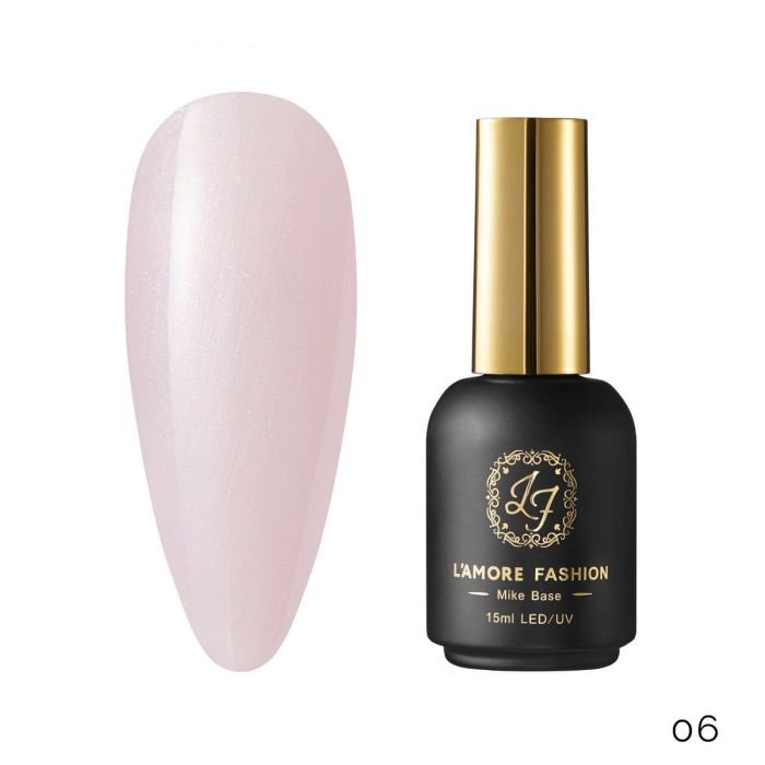 Milk base for nails L'amore Fashion 15ml tone 06