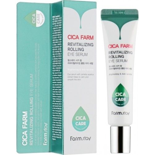 (China) Roller serum for the skin around the eyes Farm Stay Cica Farm Revitalizing Rolling Eye Serum 25ml