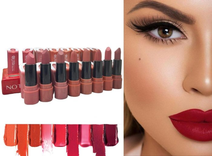 Lipstick for lips Note Matte Velvet (8pcs row)