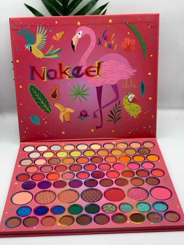 Professional Eye Shadow Palette+Blush for Makeup Naked Yachan Beauty Eyeshadow Palette 83 Colors