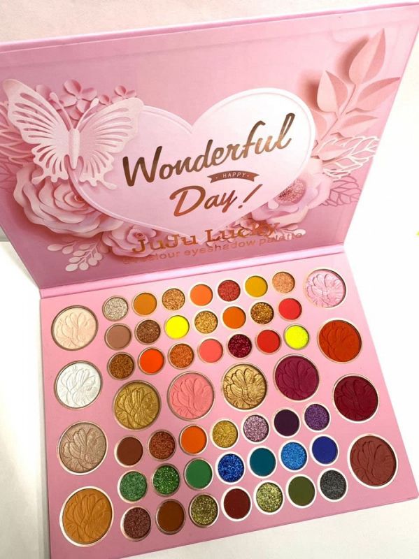 Eye shadow JuJu Lusky Wonderful Day 54 colors eyeshadow