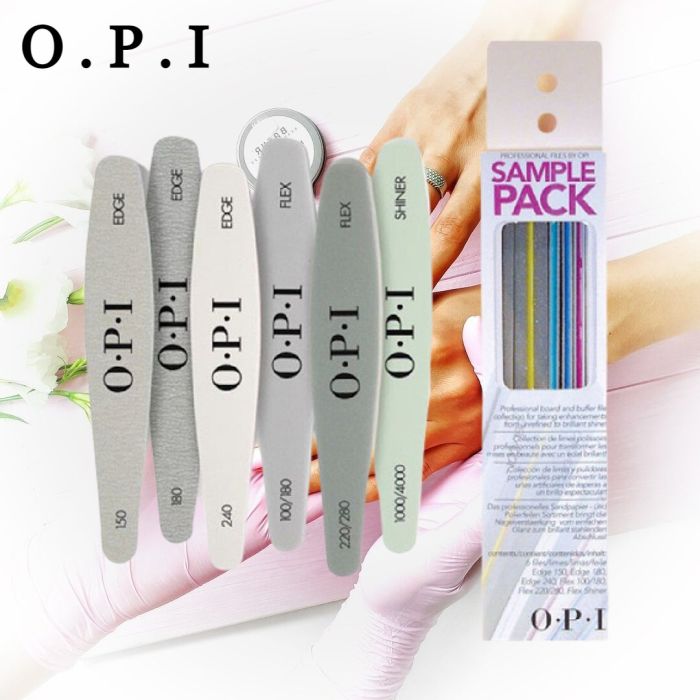 Nail File Set OPI Sample Pack 6pcs