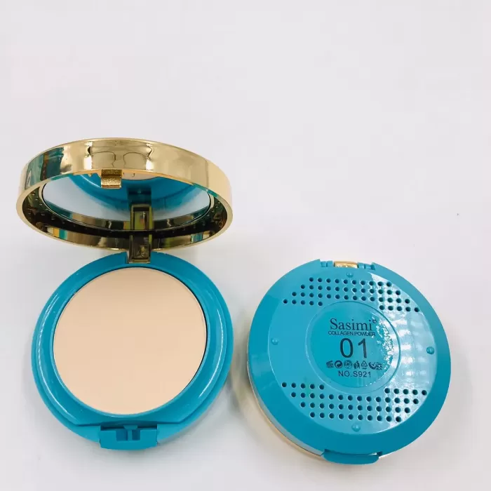 Compact powder 2in1 Sasimi matte HD Powder, tone 01