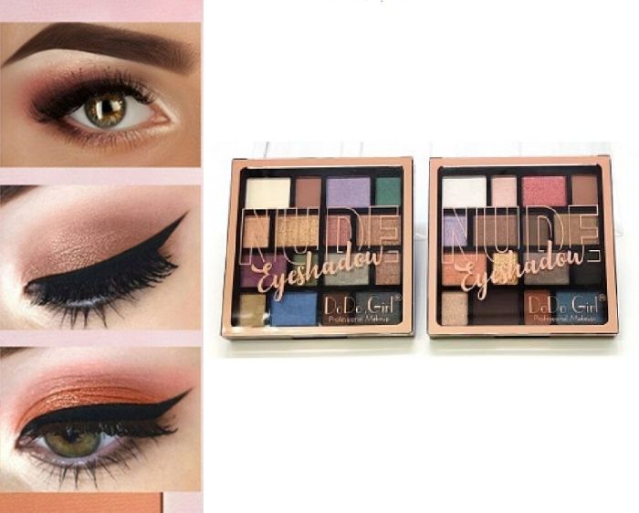 Dodo Girl NUDE Eyeshadow 16 Colors (2 pcs row)