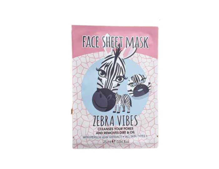 Cloth Face mask Kiss Beauty Zebra mask 1pc