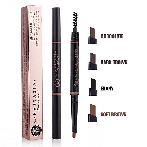 Anastasia Beverly Hills Brow Eyebrow Pencil with Brush, Medium Brown tone