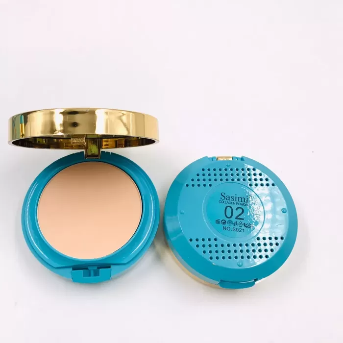 Compact powder 2in1 Sasimi matte HD Powder, tone 02