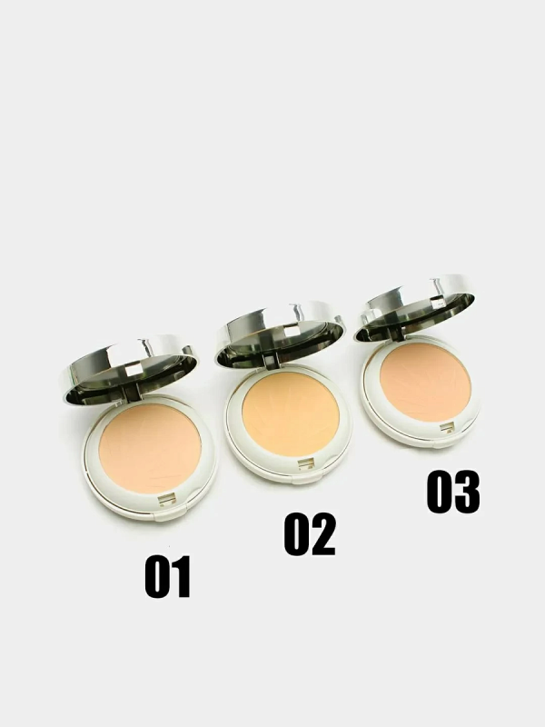 Shining face powder with mirror 3 in 1 Million Pauline GLOW, 24g (row of 3 pcs)