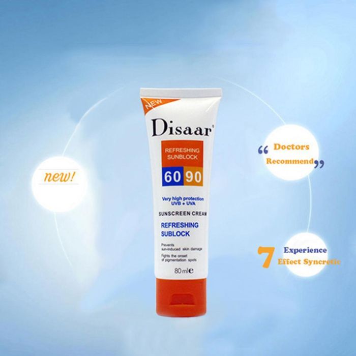 Sunscreen Disaar Sunblock spf 90 80ml