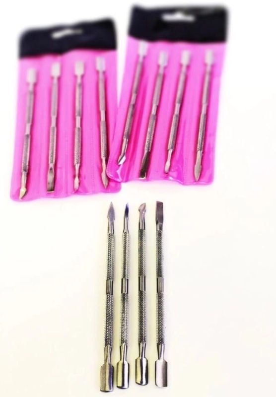 A set of scrapers for manicure metal