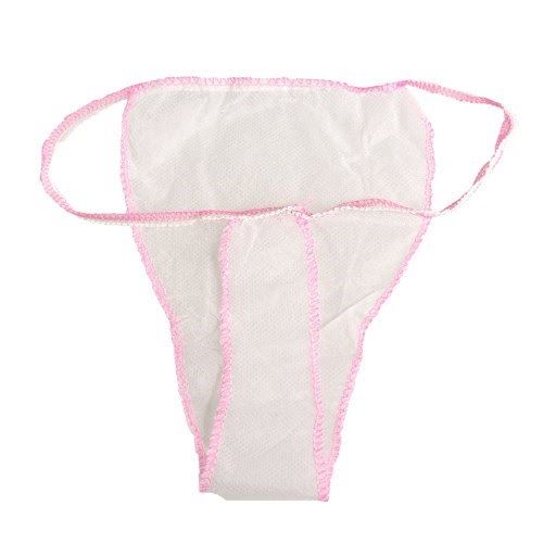 Disposable panties for cosmetic procedures, white (pack of 25 pcs)