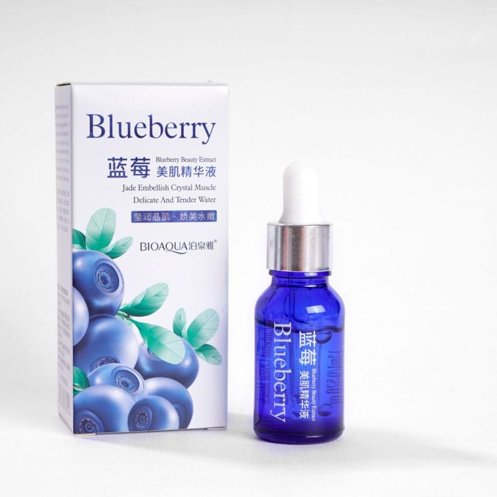 BioAqua Wonder Blueberry Facial Serum with blueberry extract 15ml