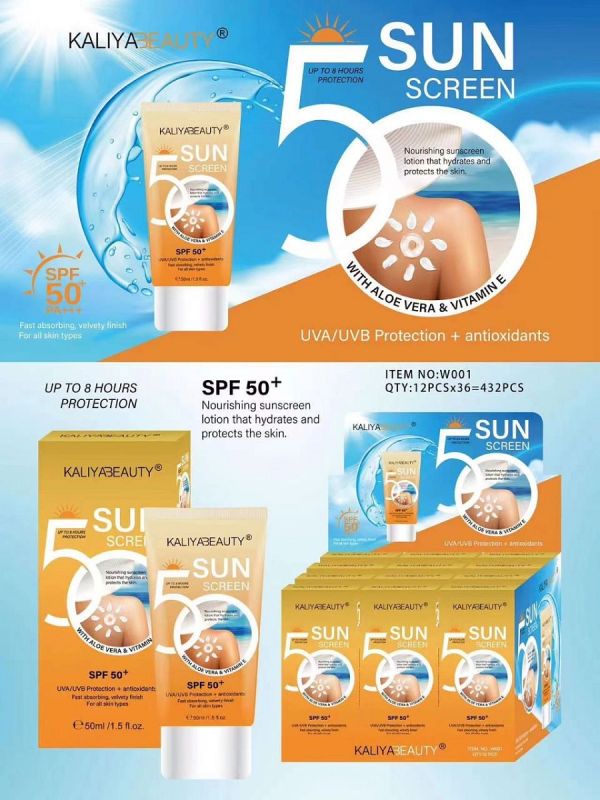 Sunscreen Kaliya Beauty 5 Sun Screen SPF 50+ 50ml