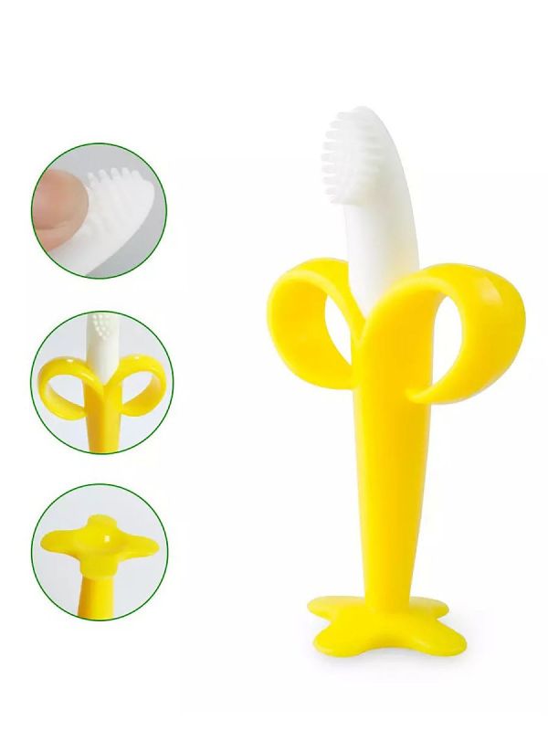 Synthetic Toothbrush-Baby Bath Teether