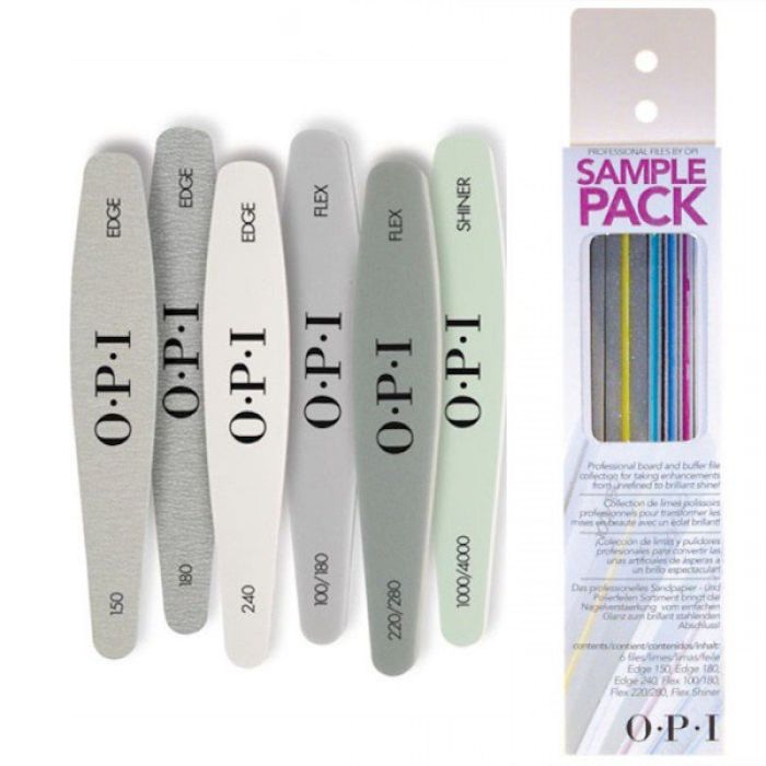 Nail File Set OPI Sample Pack 6pcs