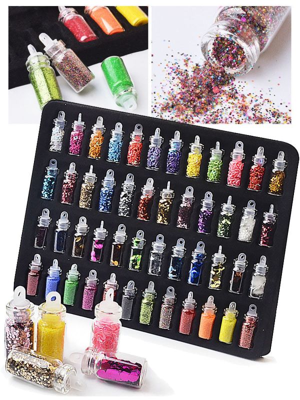 A set for nail design in capsules, 48 pcs (in stock)