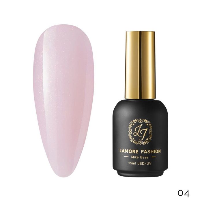 Milk base for nails L'amore Fashion 15ml tone 04