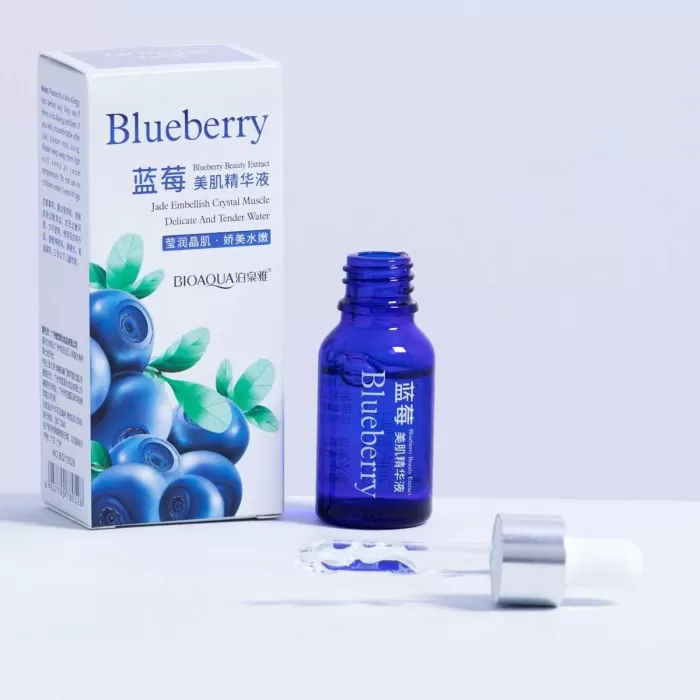 BioAqua Wonder Blueberry Facial Serum with blueberry extract 15ml