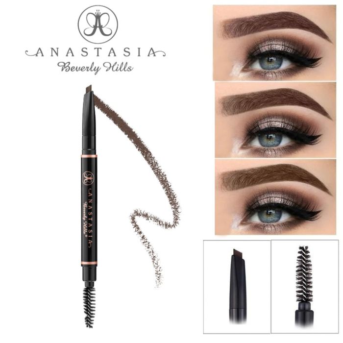 Anastasia Beverly Hills Brow Eyebrow Pencil with Brush, Medium Brown tone