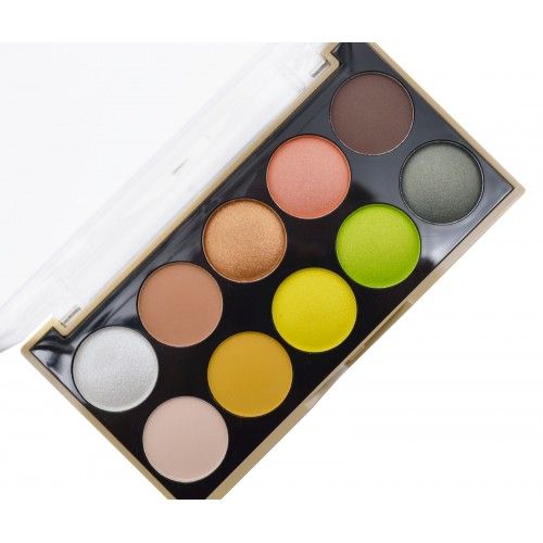 DoDo Girl Blooming Up Eyeshadow 10 colors, (row of 3 pcs)