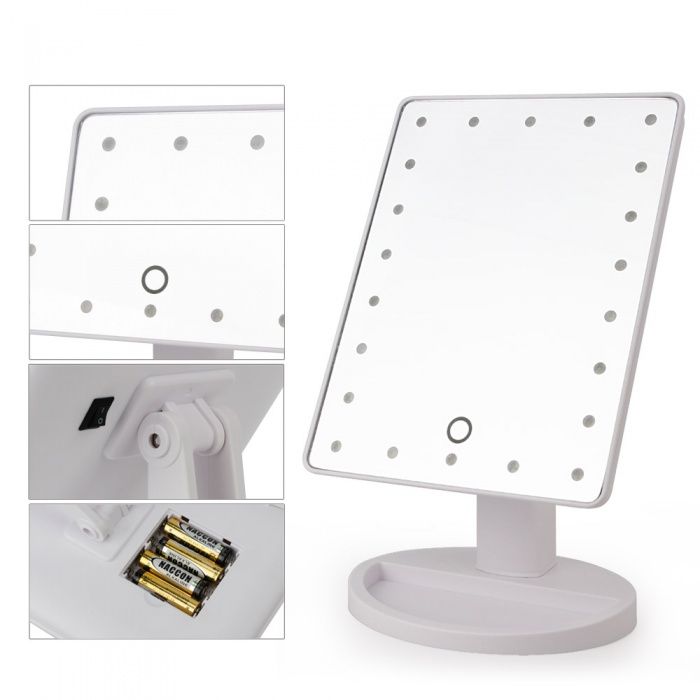 Cosmetic mirror with backlight Large Led Mirror (in stock)