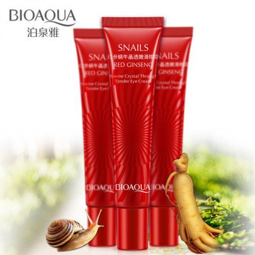 BioAqua Snails Red Ginseng eye cream, 20g