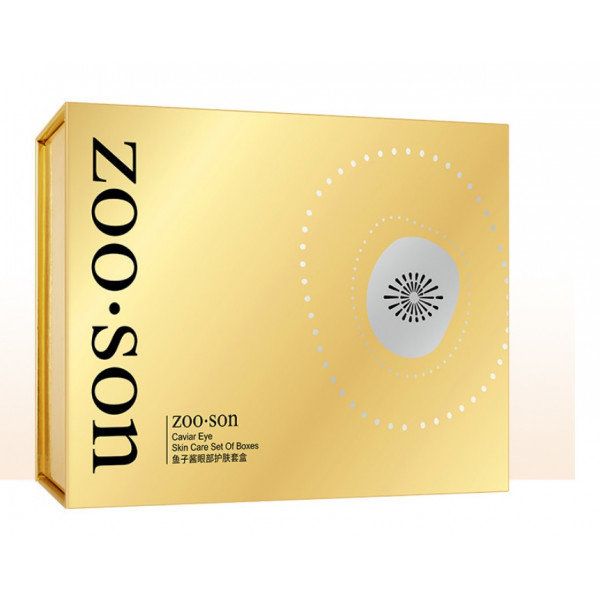 ZOO SON Gift set for eyes with black caviar and gold extract 3in1