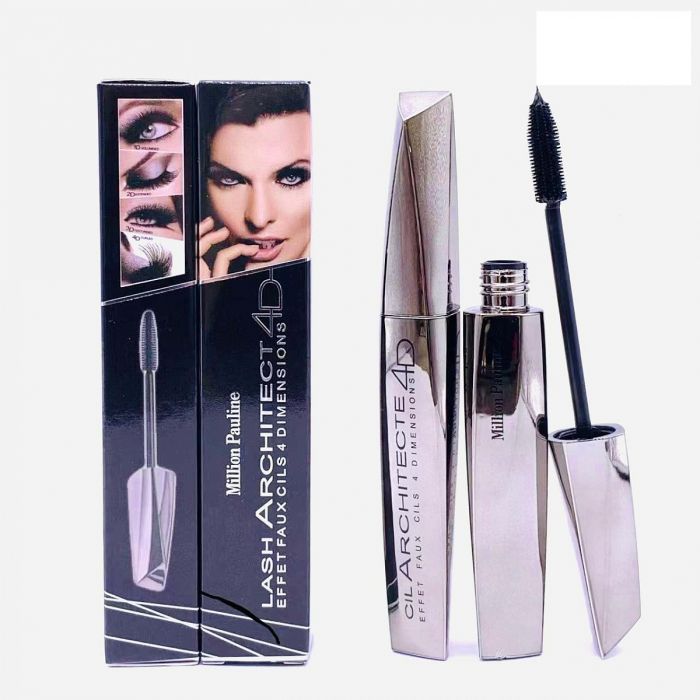 Mascara with the effect of false eyelashes Million Pauline Lash Architect 4D Silver