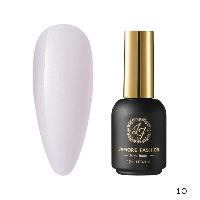 Milk base for nails L'amore Fashion 15ml tone 10