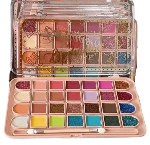 Shimmer Eye Shadow+Matte ETN Rose 28 Colors Tone 02